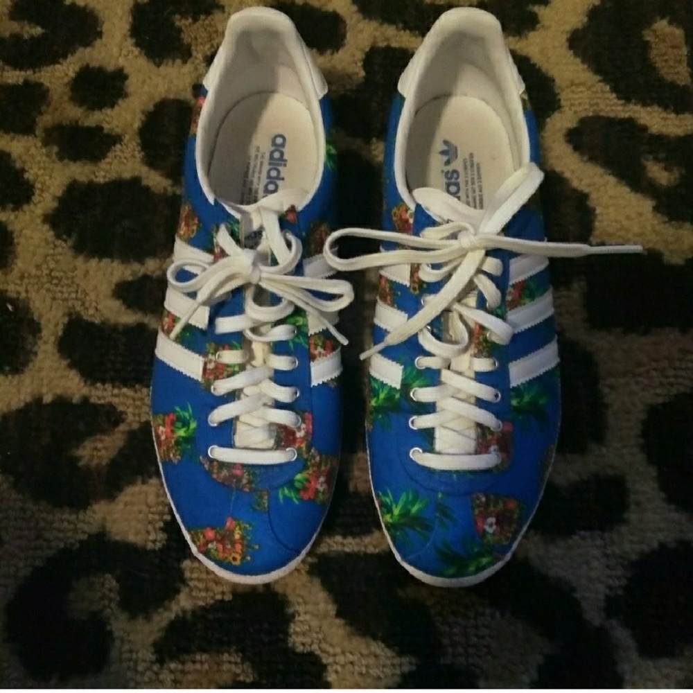 Adidas Gazelle Pineapple Print Shoes